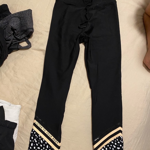 White Fox Boutique Pants - Sarah’s Day X WFA blackout Dalmatian leggings
